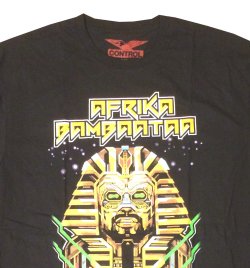 画像1: AfricaBanbaata／PHARAOH   ブラック　Sサイズ