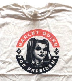 画像1: HarleyQuinn／HARLEY PRESIDENT CIRCLE　ホワイト　Mサイズ