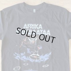 画像1: AfricaBanbaata／PLANET ROCK  ブラック　XLサイズ