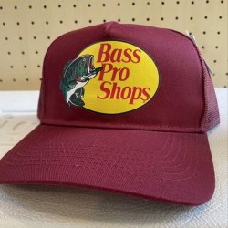 画像1: BassProShops／ LOGO TRACK CAP  カーディナル