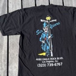 画像1: Walt's／ SS  6周年 Tシャツ　ブラック USA製