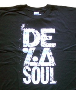画像1: De La Soul／DE LA IS DEAD  ブラック　Mサイズ
