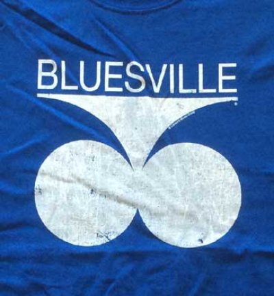 画像2: Bluesville／LOGO  ロイヤルブルー　Mサイズ