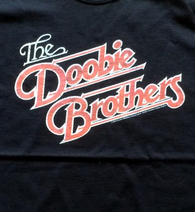 画像2: DoobieBrothers／LOGO  ブラック　Mサイズ
