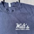 画像5: Walt's／ SS  6周年 Tシャツ　ネイビー USA製 (5)