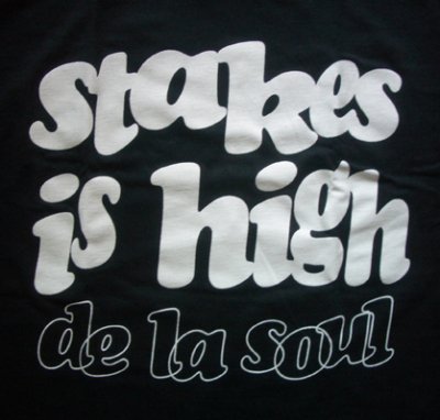画像2: De La Soul／STAKE IS HIGH  ブラック　Sサイズ